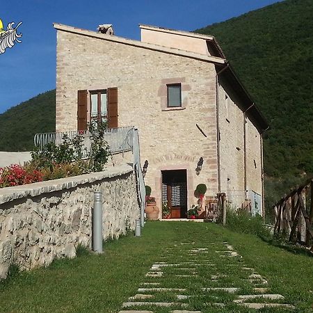 Agriturismo Casale La Palombara Cerreto di Spoleto Exterior foto